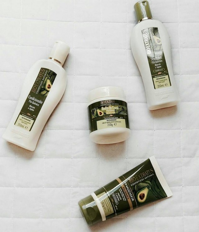 Linha de Abacate e jojoba